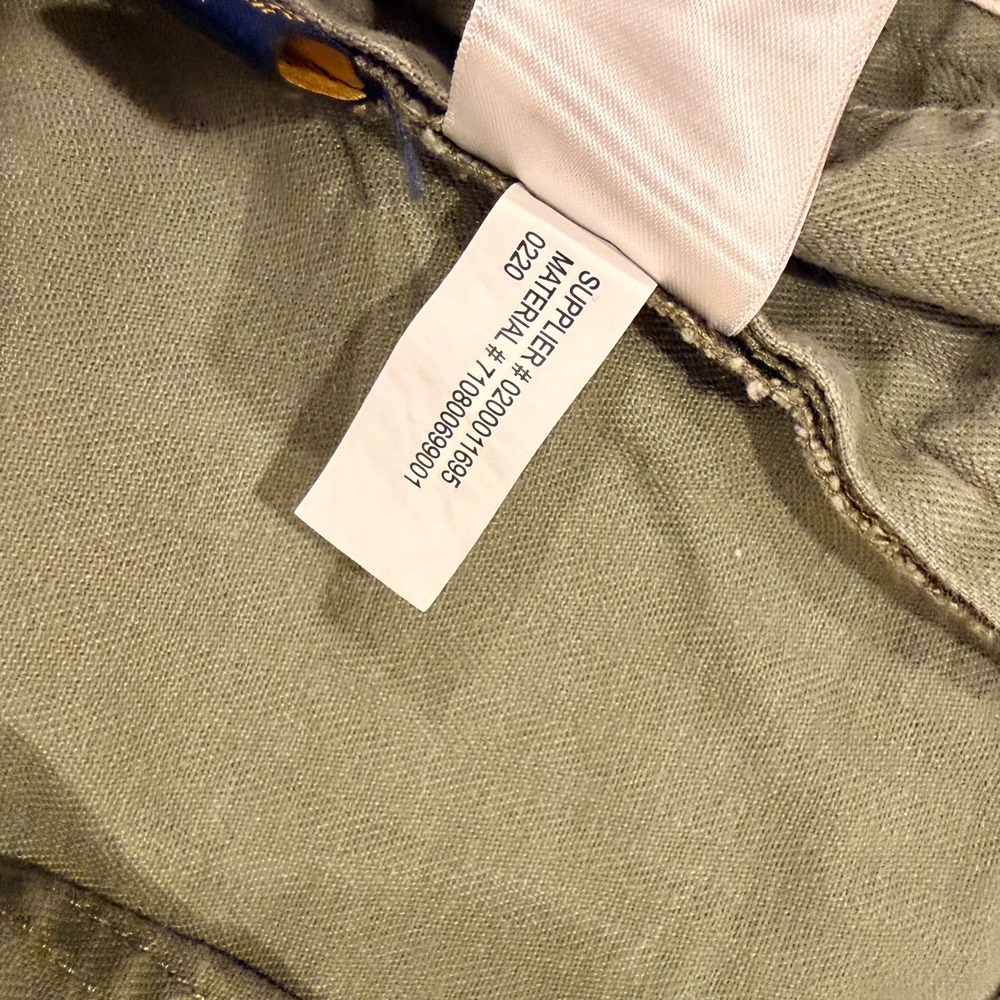 Polo Ralph Lauren Utility Surplus Chino Shorts Olive Green Pacific Tour Mens 40 - Picture 12 of 16